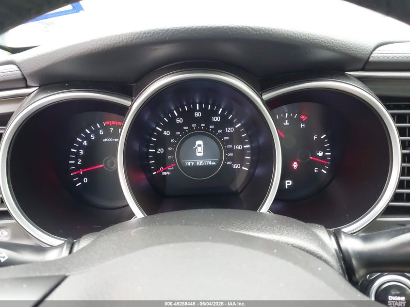 2015 Kia Optima VIN 5XXGN4A78FG396172 IAAI salvage auction — NORMAL WEAR, Clear (Texas), sold $1,275 on 2026-07-30 (photo 7)