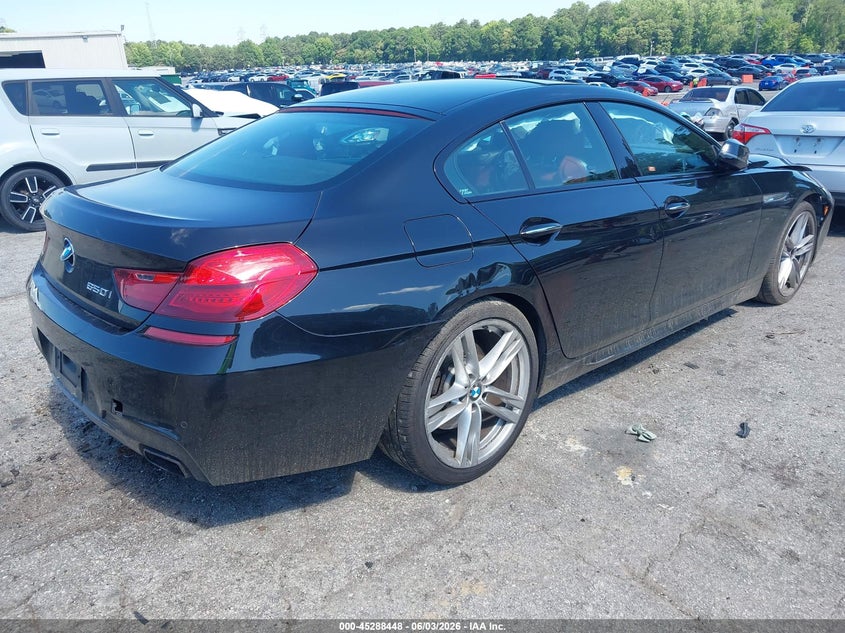 2016 BMW 6er VIN WBA6D4C56GD977396 IAAI salvage auction — FRONT END, Salvage Title, sold $2,450 on 2026-07-22 (photo 4)