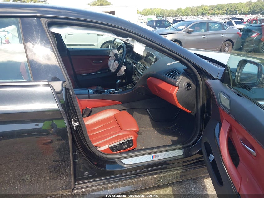 2016 BMW 6er VIN WBA6D4C56GD977396 IAAI salvage auction — FRONT END, Salvage Title, sold $2,450 on 2026-07-22 (photo 5)