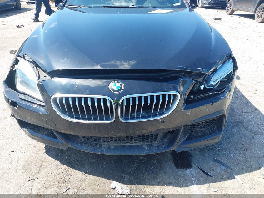 2016 BMW 6er VIN WBA6D4C56GD977396 IAAI salvage auction — FRONT END, Salvage Title, sold $2,450 on 2026-07-22 (photo 6)