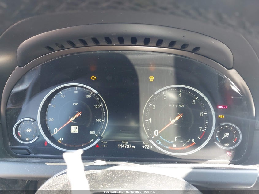 2016 BMW 6er VIN WBA6D4C56GD977396 IAAI salvage auction — FRONT END, Salvage Title, sold $2,450 on 2026-07-22 (photo 7)