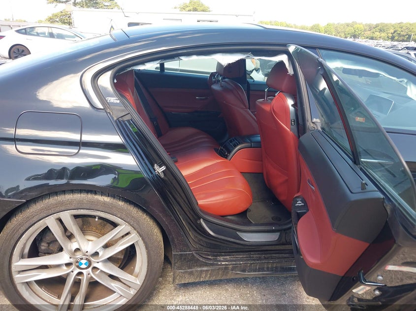 2016 BMW 6er VIN WBA6D4C56GD977396 IAAI salvage auction — FRONT END, Salvage Title, sold $2,450 on 2026-07-22 (photo 8)