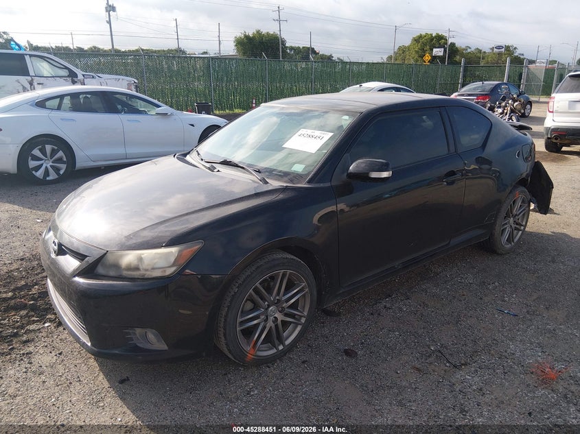 2012 Scion Tc VIN JTKJF5C7XC3035116 IAAI salvage auction — RIGHT REAR, Salvage Title, sold $200 on 2026-07-24 (photo 2)
