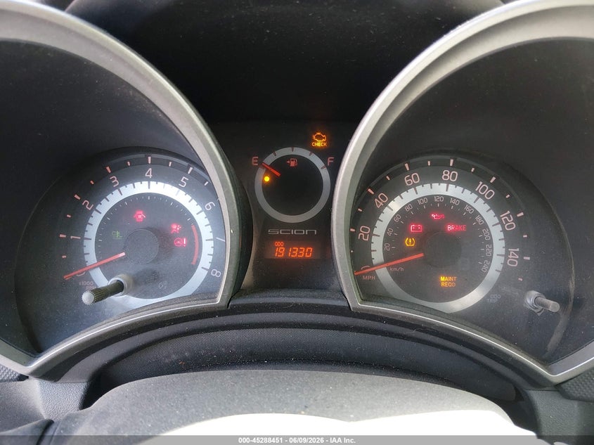 2012 Scion Tc VIN JTKJF5C7XC3035116 IAAI salvage auction — RIGHT REAR, Salvage Title, sold $200 on 2026-07-24 (photo 7)