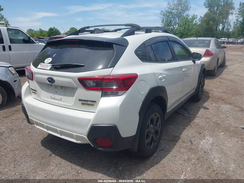 2021 Subaru Xv VIN JF2GTHSC0MH206259 IAAI salvage auction — LEFT SIDE, Salvage Title, sold $4,200 on 2026-07-21 (photo 4)