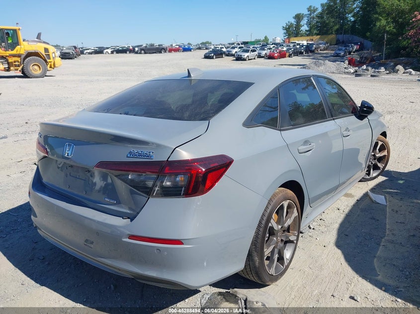 2025 Honda Civic VIN 2HGFE4F85SH344617 IAAI salvage auction — FRONT END, Salvage (Georgia), sold $5,825 on 2026-08-23 (photo 4)