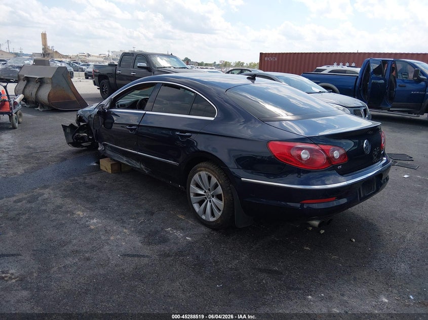 2012 Volkswagen Passat cc VIN WVWMP7ANXCE513487 IAAI salvage auction — LEFT FRONT, Clear (Missouri), sold $700 on 2026-08-04 (photo 3)