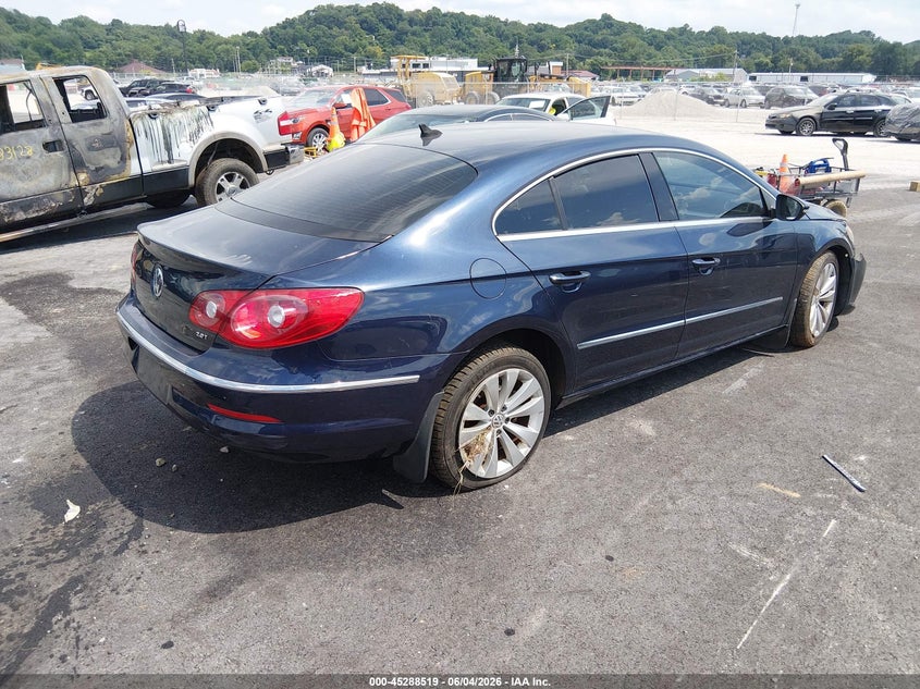 2012 Volkswagen Passat cc VIN WVWMP7ANXCE513487 IAAI salvage auction — LEFT FRONT, Clear (Missouri), sold $700 on 2026-08-04 (photo 4)