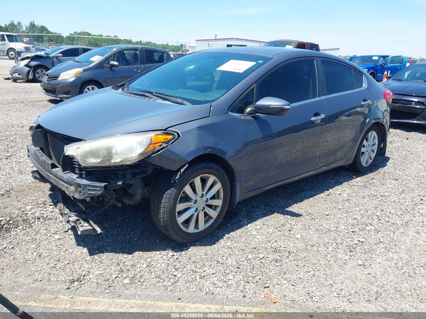 2015 Kia Forte VIN KNAFX4A80F5266127 IAAI salvage auction — FRONT END, Salvage Title, sold $825 on 2026-07-31 (photo 2)