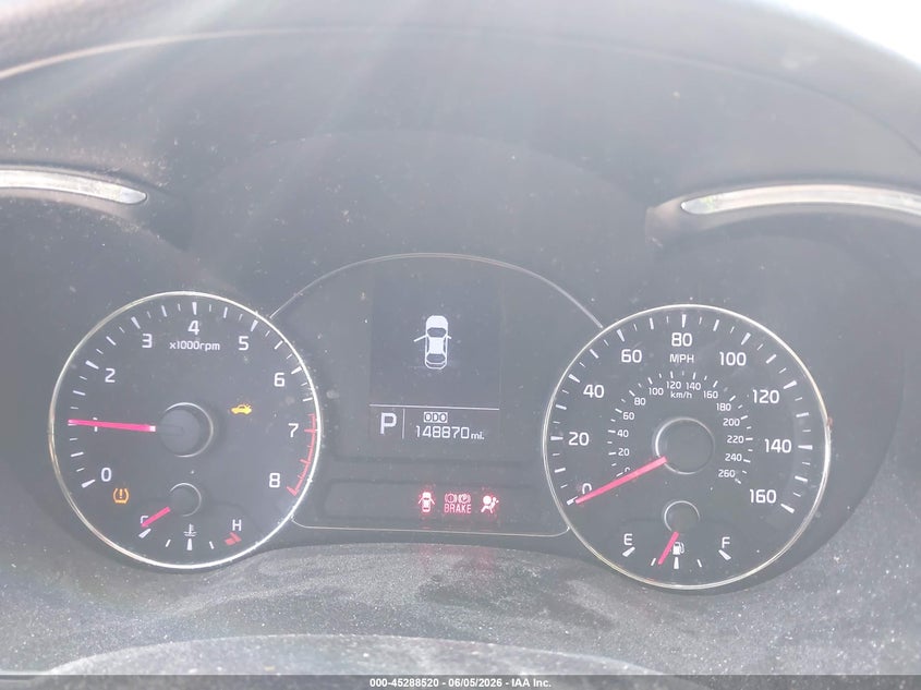2015 Kia Forte VIN KNAFX4A80F5266127 IAAI salvage auction — FRONT END, Salvage Title, sold $825 on 2026-07-31 (photo 7)