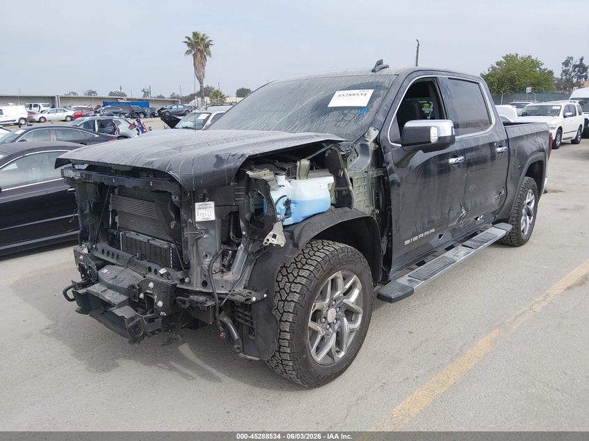 2024 Gmc SIERRA VIN 3GTUUDE80RG121941 IAAI salvage auction — SIDE, Salvage Title, sold $14,700 on 2026-07-22 (photo 2)