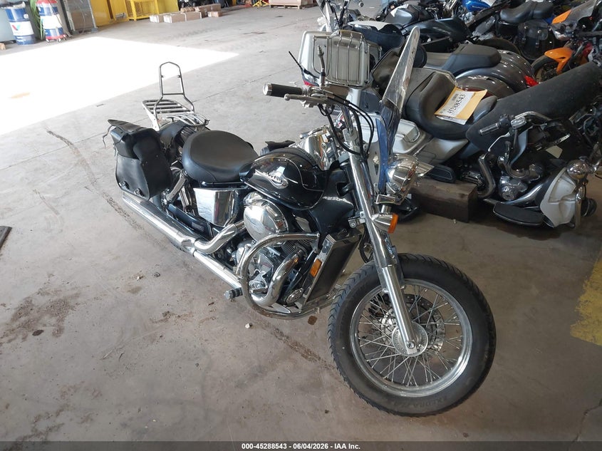 2002 Honda Vt750 VIN JH2RC44J62M010320 IAAI salvage auction — FRONT END, Clear (Indiana), sold $300 on 2026-07-10 (photo 1)