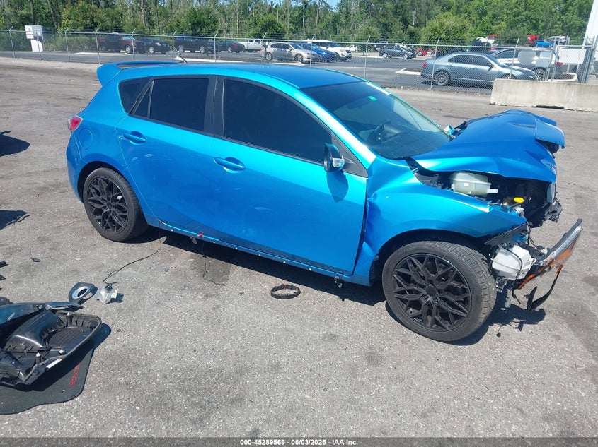 2011 Mazda 3 VIN JM1BL1K39B1362807 IAAI salvage auction — ENGINE DAMAGE, Rebuildable (Florida), sold $25 on 2026-07-28 (photo 1)