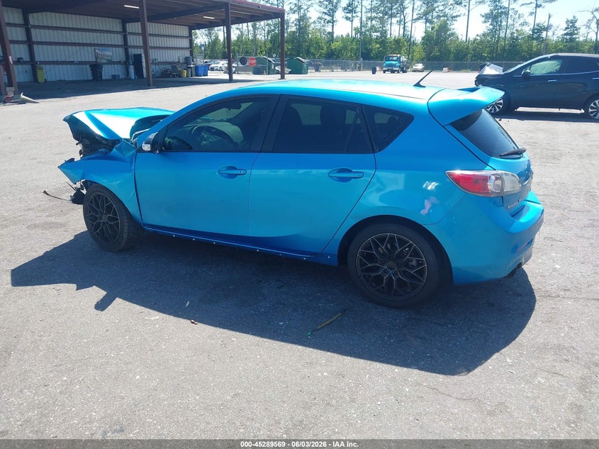 2011 Mazda 3 VIN JM1BL1K39B1362807 IAAI salvage auction — ENGINE DAMAGE, Rebuildable (Florida), sold $25 on 2026-07-28 (photo 3)