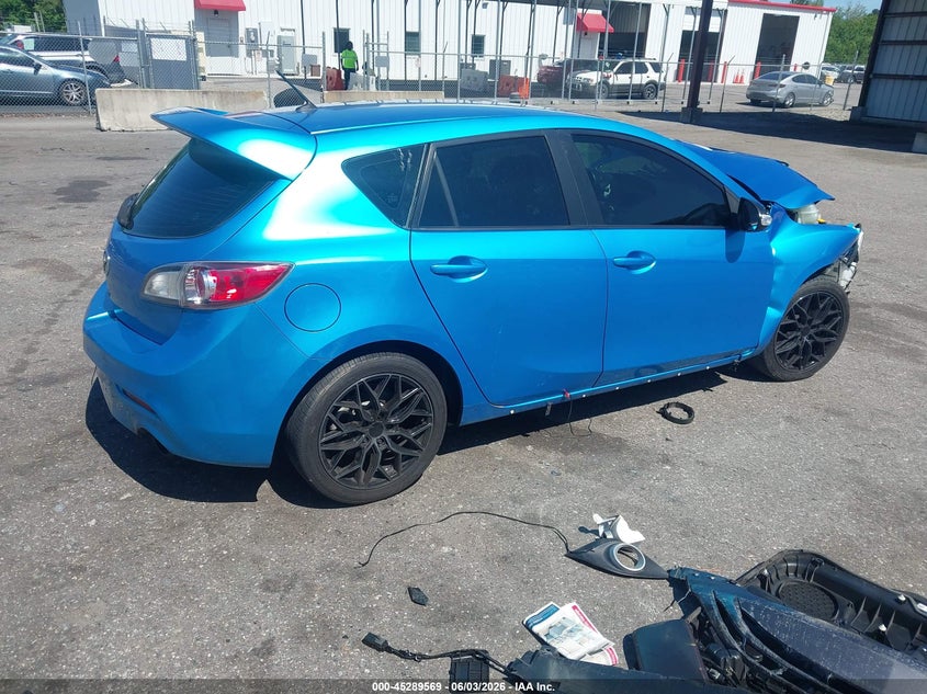 2011 Mazda 3 VIN JM1BL1K39B1362807 IAAI salvage auction — ENGINE DAMAGE, Rebuildable (Florida), sold $25 on 2026-07-28 (photo 4)