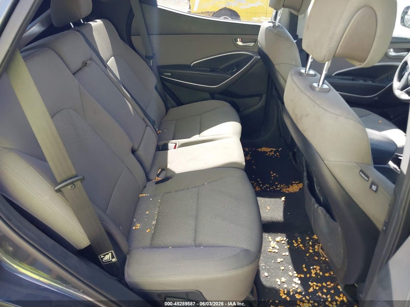 2016 Hyundai Santa fe VIN 5XYZU3LB7GG327834 IAAI salvage auction — FRONT END, Salvage Title, sold $2,300 on 2026-07-15 (photo 8)