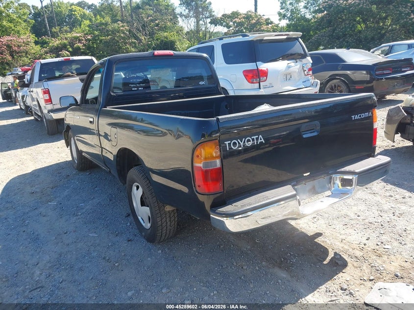 1999 Toyota Tacoma VIN 4TANL42N1XZ501106 IAAI salvage auction — RIGHT FRONT, Salvage (Georgia), sold $1,650 on 2026-07-09 (photo 3)