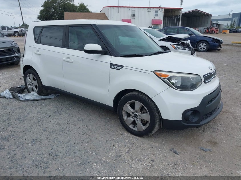 2019 Kia Soul VIN KNDJN2A20K7908427 IAAI salvage auction — FRONT & REAR, Salvage Title, sold $775 on 2026-07-28 (photo 1)
