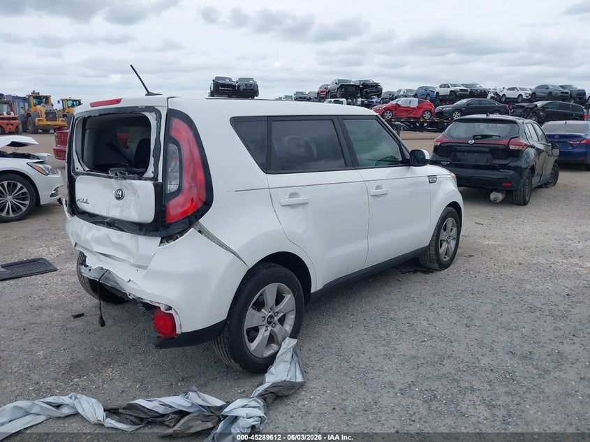 2019 Kia Soul VIN KNDJN2A20K7908427 IAAI salvage auction — FRONT & REAR, Salvage Title, sold $775 on 2026-07-28 (photo 4)