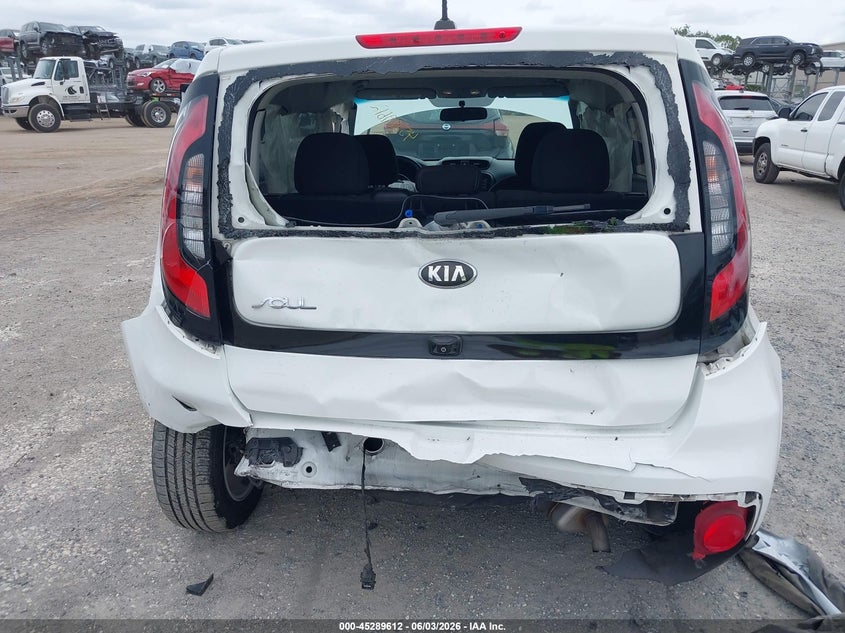 2019 Kia Soul VIN KNDJN2A20K7908427 IAAI salvage auction — FRONT & REAR, Salvage Title, sold $775 on 2026-07-28 (photo 6)