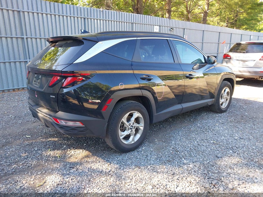 2024 Hyundai Tucson VIN KM8JBCDE7RU347686 IAAI salvage auction — LEFT SIDE, Salvage Title, sold $8,250 on 2026-07-22 (photo 4)