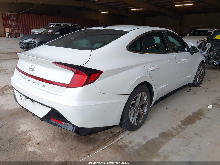 2020 Hyundai Sonata VIN 5NPEL4JA1LH023354 IAAI salvage auction — FRONT END, Salvage Title, sold $725 on 2026-07-29 (photo 4)