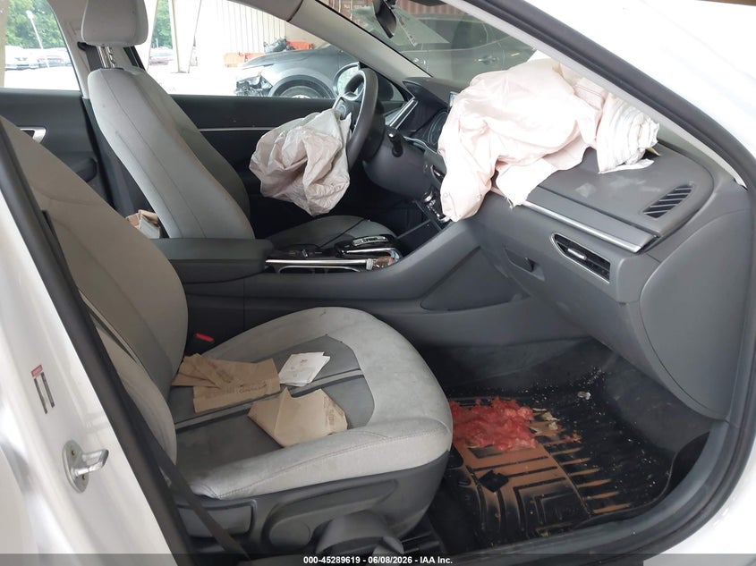 2020 Hyundai Sonata VIN 5NPEL4JA1LH023354 IAAI salvage auction — FRONT END, Salvage Title, sold $725 on 2026-07-29 (photo 5)