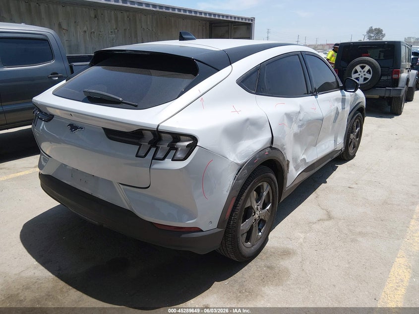 2023 Ford Mustang mach-e VIN 3FMTK1RM0PMA14325 IAAI salvage auction — RIGHT FRONT, Salvage Title, sold $7,300 on 2026-07-15 (photo 4)