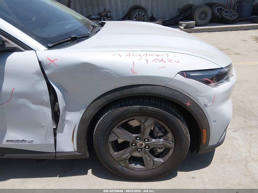 2023 Ford Mustang mach-e VIN 3FMTK1RM0PMA14325 IAAI salvage auction — RIGHT FRONT, Salvage Title, sold $7,300 on 2026-07-15 (photo 6)