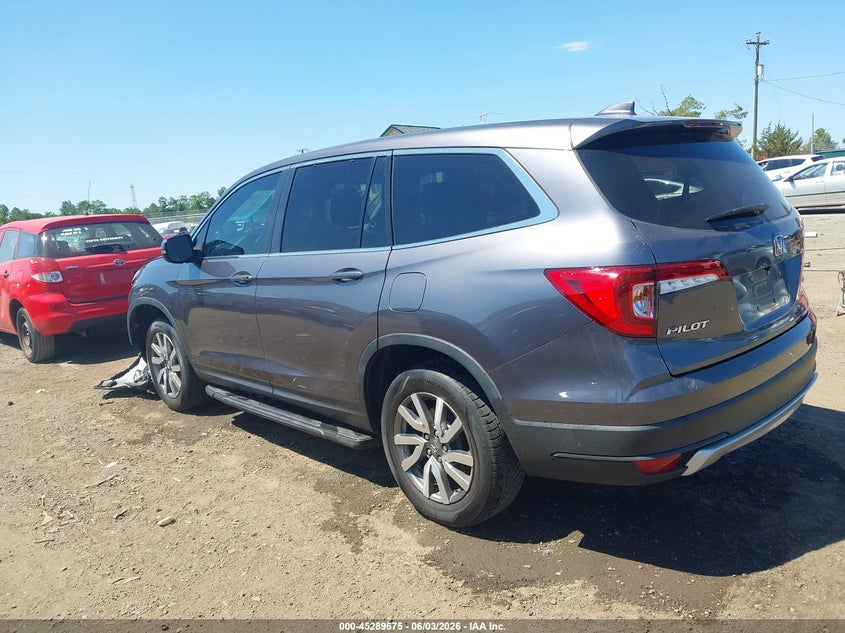 2021 Honda Pilot VIN 5FNYF6H39MB014618 IAAI salvage auction — FRONT END, Salvage Title, sold $4,800 on 2026-07-19 (photo 3)