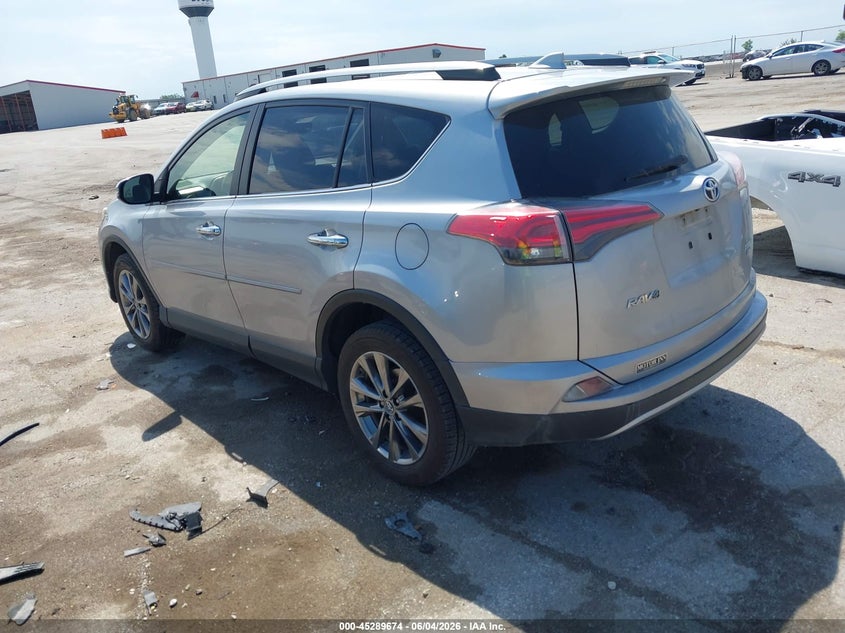 2018 Toyota Rav 4 VIN JTMDFREVXJJ203675 IAAI salvage auction — HAIL, Salvage Title, sold $11,400 on 2026-07-14 (photo 3)