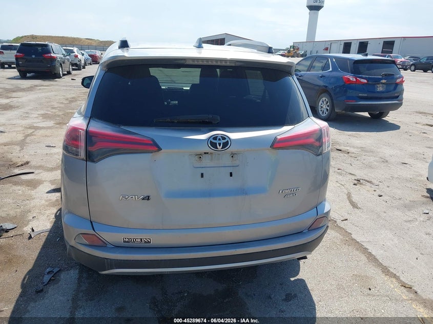 2018 Toyota Rav 4 VIN JTMDFREVXJJ203675 IAAI salvage auction — HAIL, Salvage Title, sold $11,400 on 2026-07-14 (photo 6)