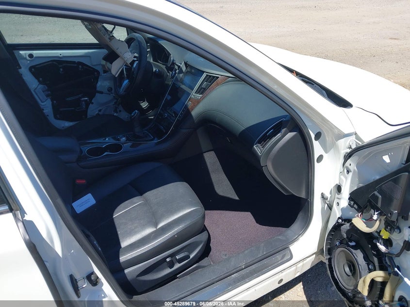 2018 Infiniti Q50 VIN JN1EV7AR9JM431284 IAAI salvage auction — THEFT, Salvage Title, sold $675 on 2026-07-21 (photo 5)