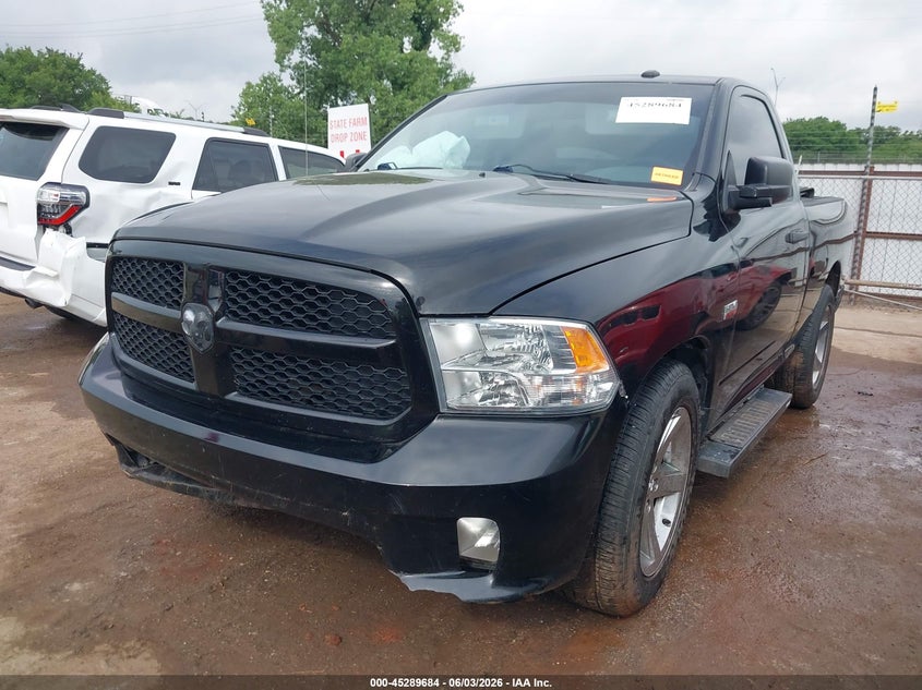 2014 Ram 1500 VIN 3C6JR6AT9EG262664 IAAI salvage auction — FRONT END, Salvage Title, sold $5,550 on 2026-07-22 (photo 2)