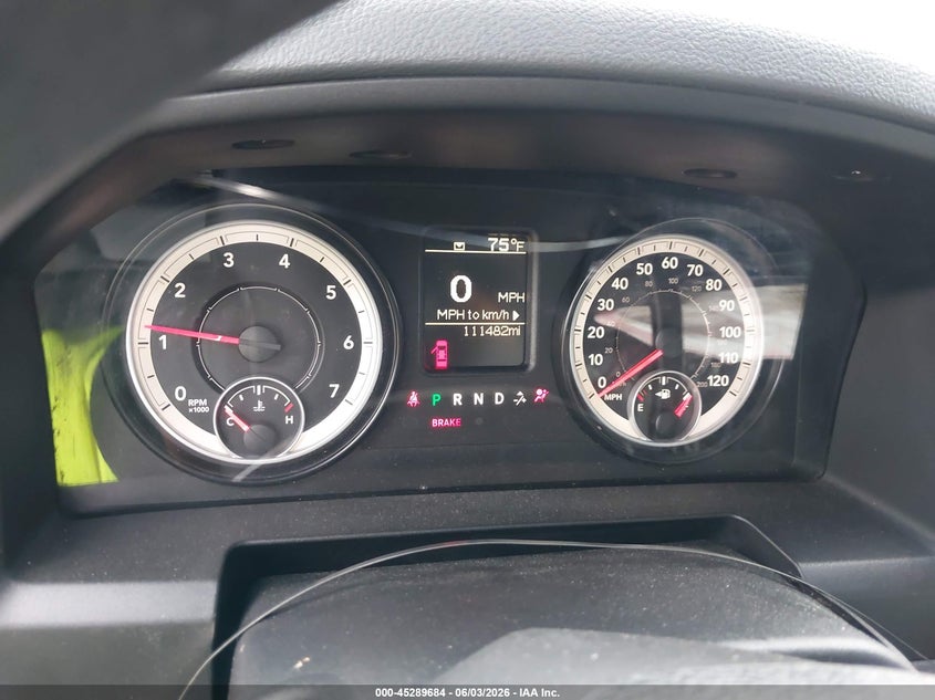 2014 Ram 1500 VIN 3C6JR6AT9EG262664 IAAI salvage auction — FRONT END, Salvage Title, sold $5,550 on 2026-07-22 (photo 7)