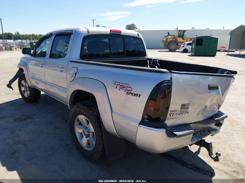 2008 Toyota Tacoma VIN 5TEJU62N68Z516640 IAAI salvage auction — RIGHT REAR, Salvage (Virginia), sold $1,950 on 2026-07-10 (photo 3)