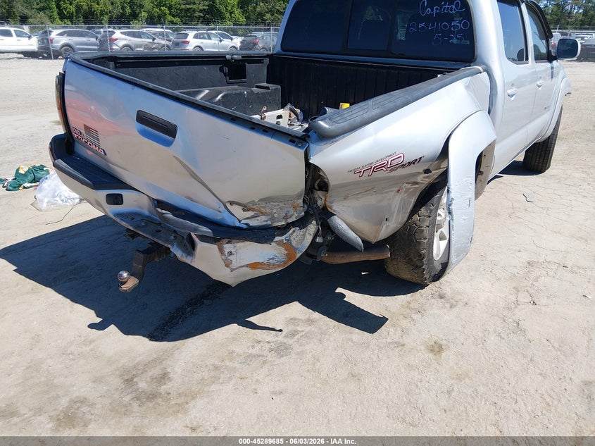 2008 Toyota Tacoma VIN 5TEJU62N68Z516640 IAAI salvage auction — RIGHT REAR, Salvage (Virginia), sold $1,950 on 2026-07-10 (photo 6)