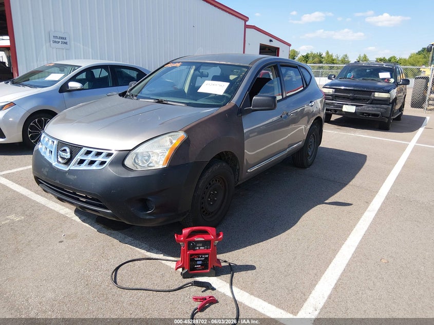 2013 Nissan Rogue sport VIN JN8AS5MT8DW504688 IAAI salvage auction — FRONT END, Clear (Tennessee), sold $350 on 2026-07-19 (photo 2)