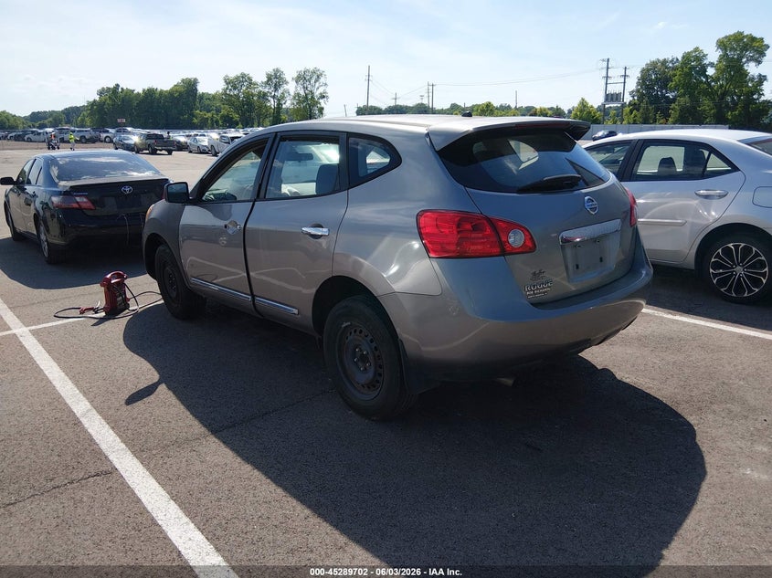 2013 Nissan Rogue sport VIN JN8AS5MT8DW504688 IAAI salvage auction — FRONT END, Clear (Tennessee), sold $350 on 2026-07-19 (photo 3)