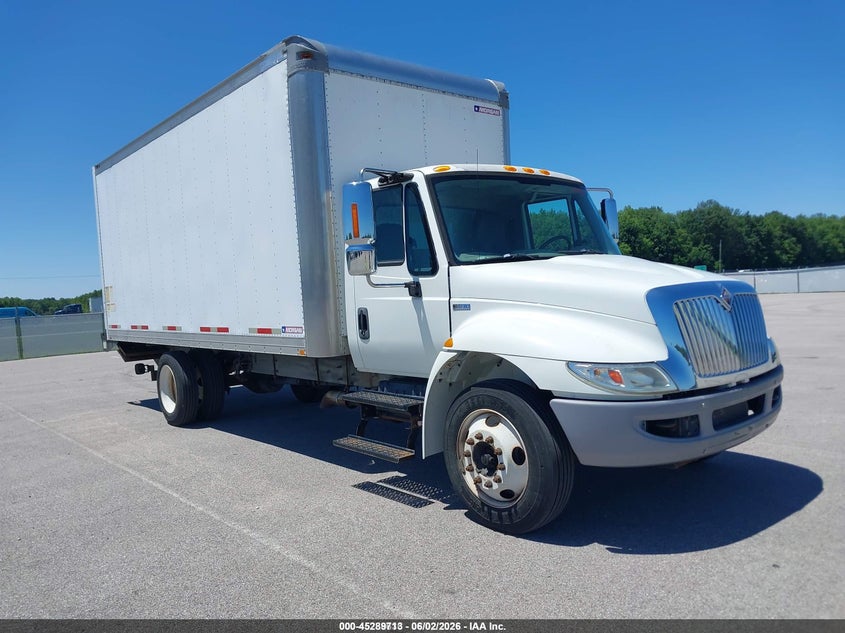 2015 International 4000 series VIN 1HTJTSKM0FH676890 IAAI salvage auction — NORMAL WEAR, Sf97 (Indiana), sold $7,600 on 2026-07-15 (photo 1)