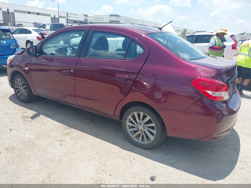 2018 Mitsubishi Mirage VIN ML32F3FJ5JHF05310 IAAI salvage auction — LEFT FRONT, Salvage Title, sold $1,825 on 2026-07-07 (photo 3)