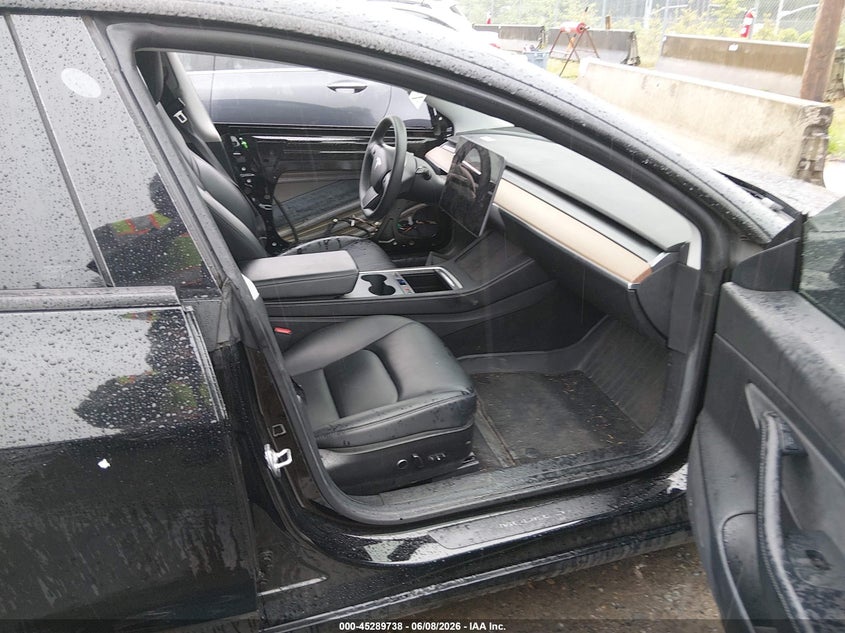 2021 Tesla Model 3 VIN 5YJ3E1EA8MF906068 IAAI salvage auction — FRONT END, Salvage Title, sold $7,700 on 2026-07-09 (photo 5)