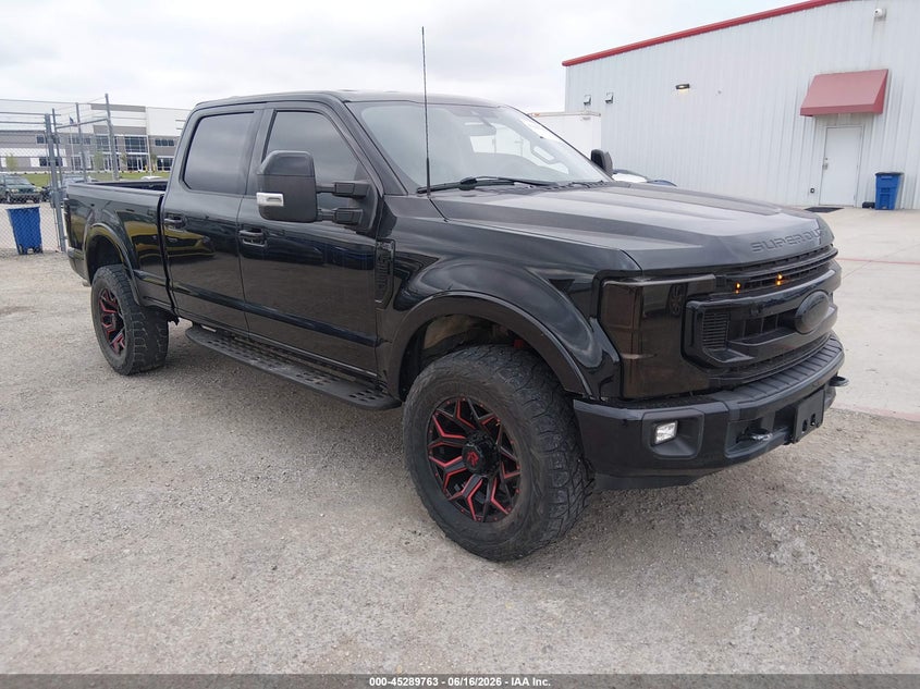 2021 Ford F-250 VIN 1FT7W2BN0MED89751 IAAI salvage auction — UNKNOWN, Original (Texas), sold $29,750 on 2026-07-28 (photo 1)