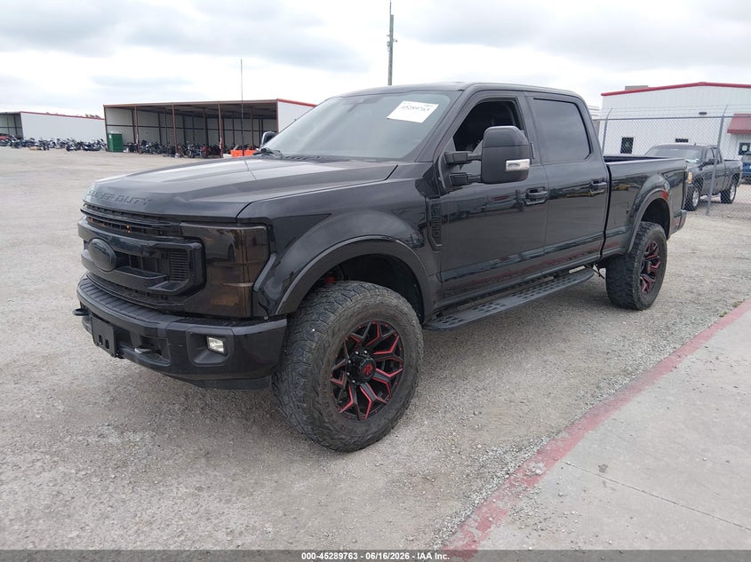 2021 Ford F-250 VIN 1FT7W2BN0MED89751 IAAI salvage auction — UNKNOWN, Original (Texas), sold $29,750 on 2026-07-28 (photo 2)