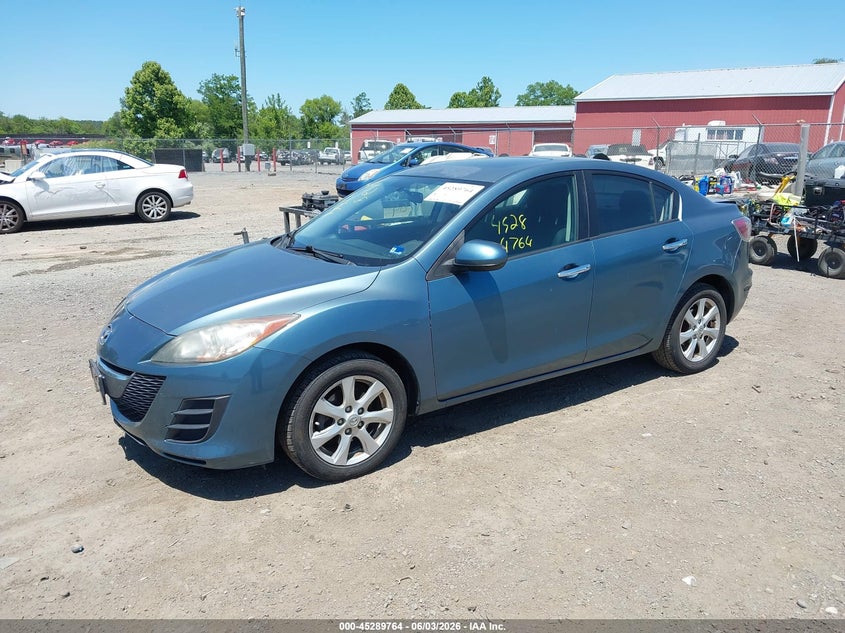 2010 Mazda 3 VIN JM1BL1SF0A1206115 IAAI salvage auction — REAR END, Clear (Virginia), sold $575 on 2026-07-28 (photo 2)