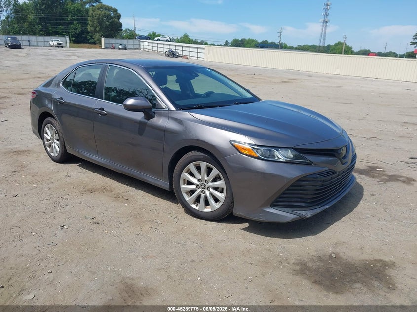 2020 Toyota Camry VIN 4T1C11AK1LU950781 IAAI salvage auction — LEFT FRONT, Salvage Title, sold $5,250 on 2026-07-19 (photo 1)