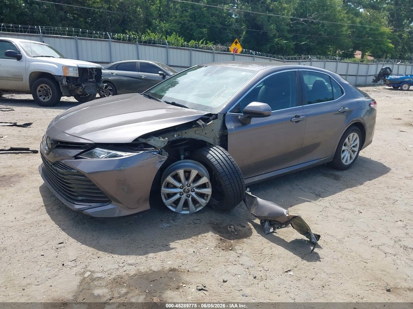 2020 Toyota Camry VIN 4T1C11AK1LU950781 IAAI salvage auction — LEFT FRONT, Salvage Title, sold $5,250 on 2026-07-19 (photo 2)