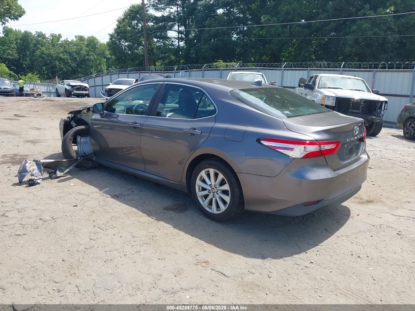 2020 Toyota Camry VIN 4T1C11AK1LU950781 IAAI salvage auction — LEFT FRONT, Salvage Title, sold $5,250 on 2026-07-19 (photo 3)