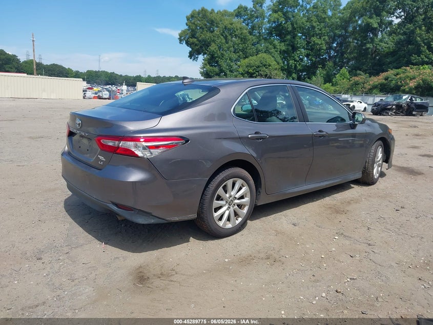2020 Toyota Camry VIN 4T1C11AK1LU950781 IAAI salvage auction — LEFT FRONT, Salvage Title, sold $5,250 on 2026-07-19 (photo 4)