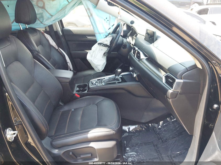2018 Mazda Cx-5 VIN JM3KFADM5J1334554 IAAI salvage auction — LEFT FRONT, Salvage Title, sold $3,850 on 2026-08-01 (photo 5)